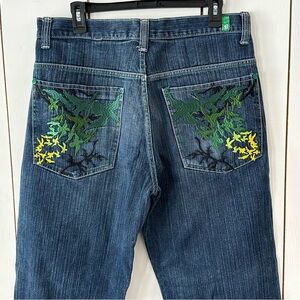 Blue B Emboidered Jeans 34 x 29